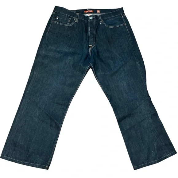 Ed Hardy Vintage 2007 Men's Blue Jeans 38x34 NWOT - Picture 4 of 9